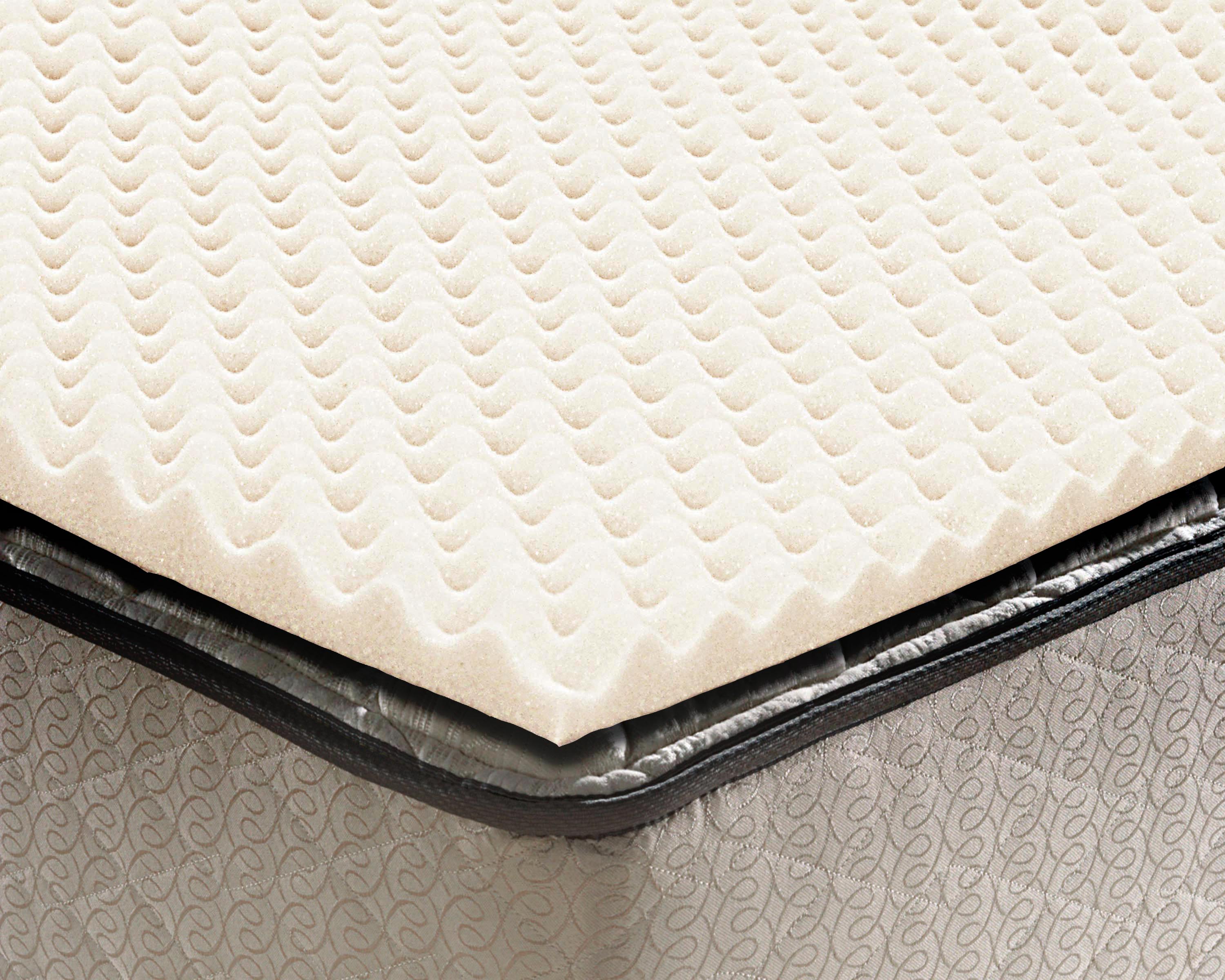 Egg Crate Mattress Cushion on Mattress